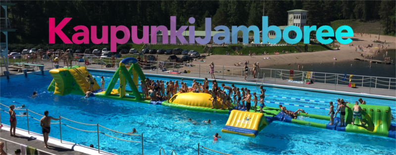 KaupunkJamboree allasbileet Ahveniston maauimalassa