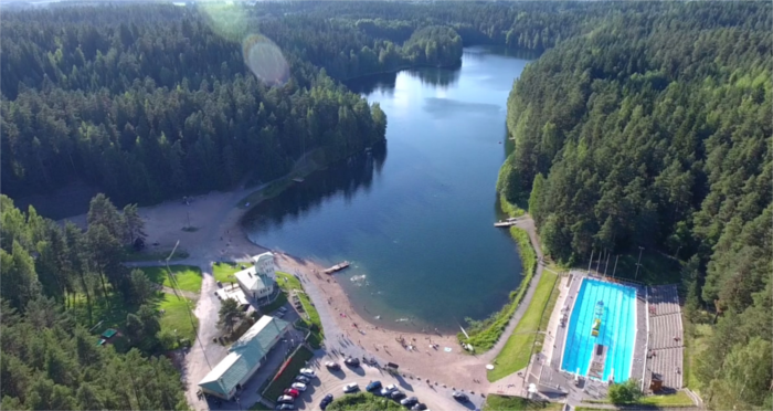 Ahvenisto olympic pool is sport venue of the year 