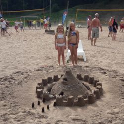 Hiekkalinnakilpailu klo 13-14:30